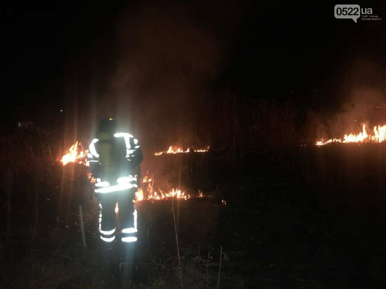 На відкритій території рятувальники ліквідовували пожежі 5 разів, фото-1