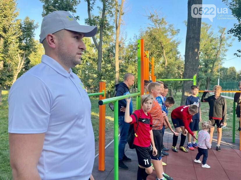 У Кропивницькому відкрили соціальний проєкт «Активні парки – локації здорової України». ФОТО