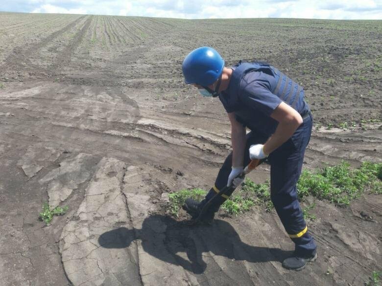 На Кіровоградщині під час проведення земляних робіт знайшли артснаряди