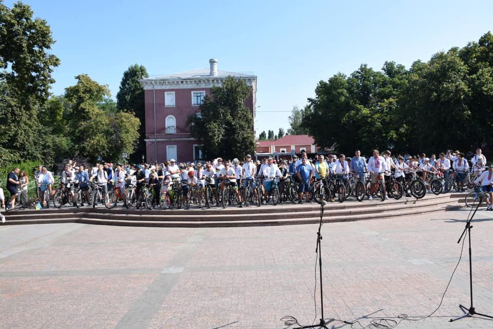 Учасники велопробігу у Кропивницькому встановили національний рекорд