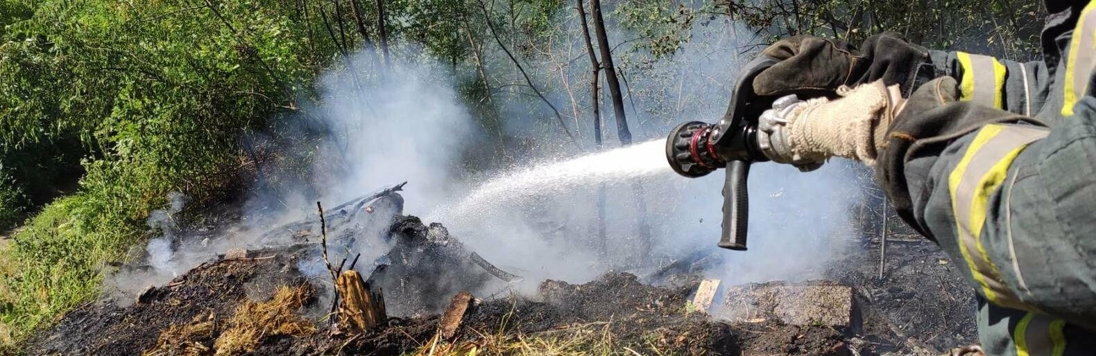 На Кіровоградщині виникло 6 пожеж рослинності та сміття на відкрити... На Кіровоградщині виникло 6 пожеж рослинності та сміття на відкритих територіях