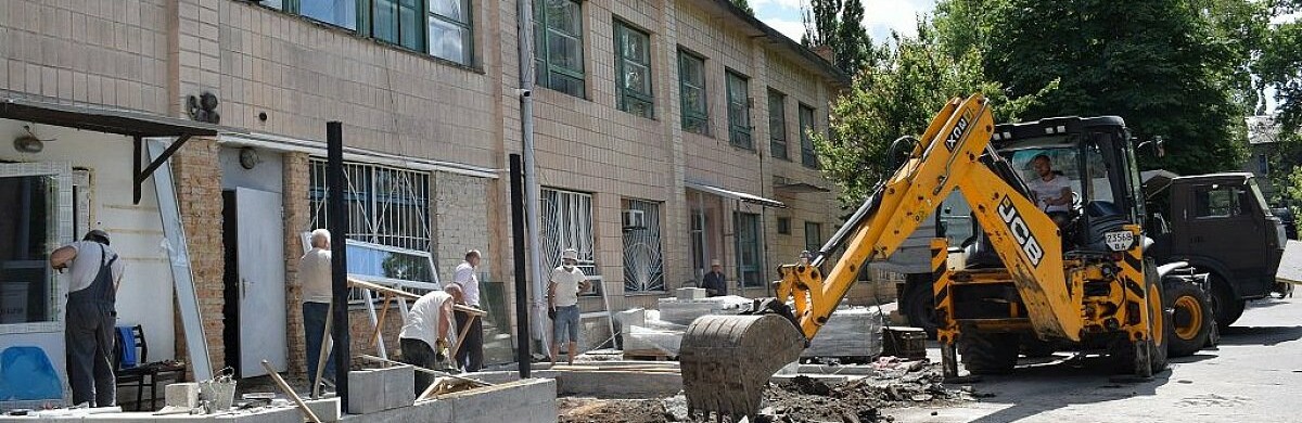 У Кропивницькому ремонтують лікарню швидкої медичної допомоги У Кропивницькому ремонтують лікарню швидкої медичної допомоги