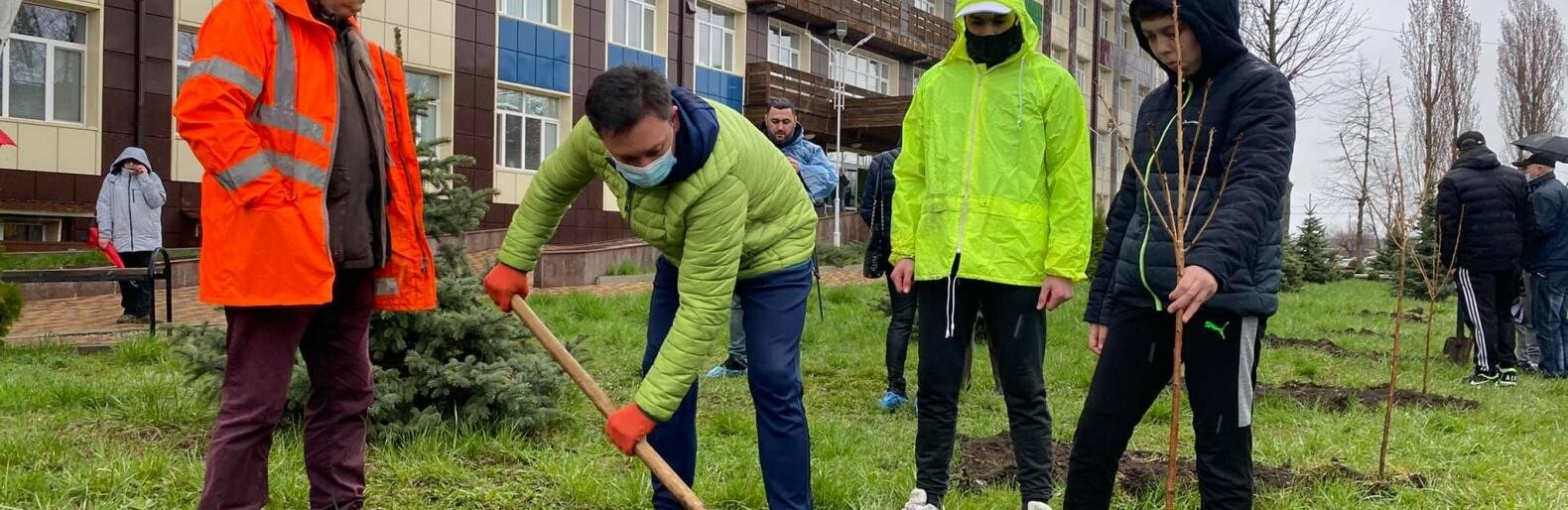 30 дерев висаджено до 30-річчя Незалежності України