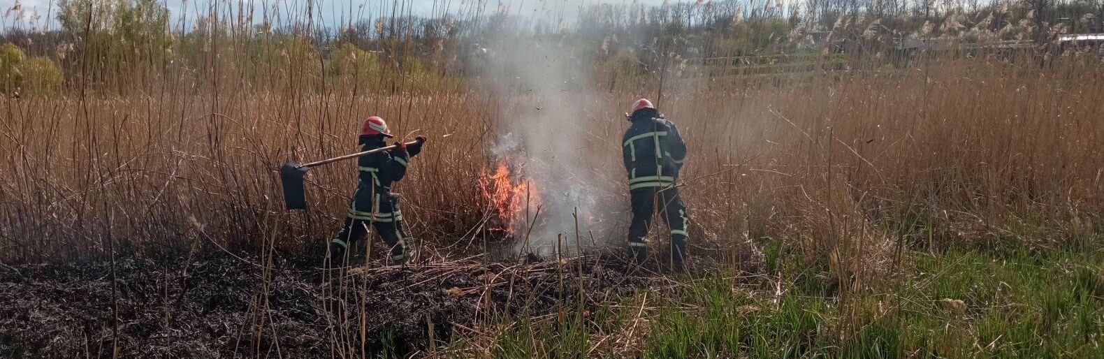 Рятувальники про ситуацію із займаннями на відкритих територіях і приватних будинках